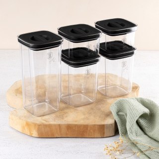 Pojemniki na żywność BerlingerHaus Matte Black BH-8577