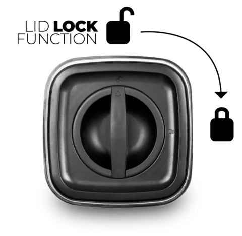 Pojemniki na żywność BerlingerHaus Matte Black BH-8577