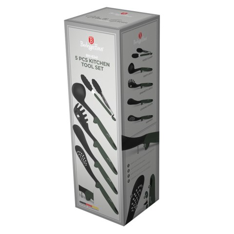Przybory kuchenne 5 elementów BerlingerHaus BH-6341 Matte Green Collection