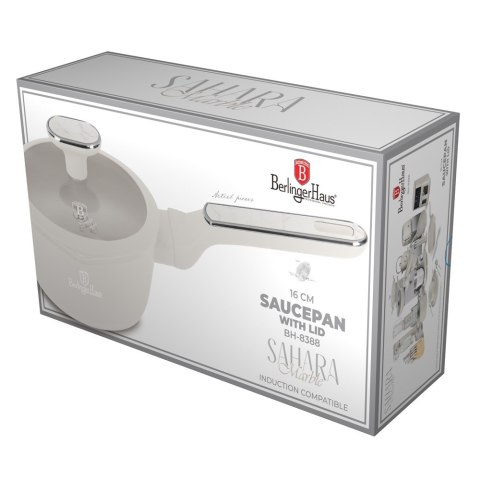 Rondel z pokrywką 16 cm BerlingerHaus Sahara Marble BH-8388