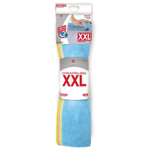 Ściereczki z mikrofibry XXL 4 sztuki Blaumann BL-3883