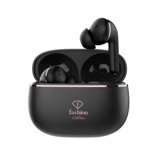 Słuchawki bezprzewodowe Fashion TV by BerlingerHaus FTV-0161 MATTE BLACK- ROSE GOLD