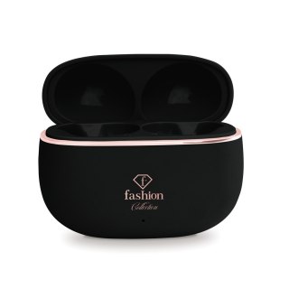 Słuchawki bezprzewodowe Fashion TV by BerlingerHaus FTV-0161 MATTE BLACK- ROSE GOLD