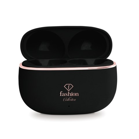Słuchawki bezprzewodowe Fashion TV by BerlingerHaus FTV-0161 MATTE BLACK- ROSE GOLD