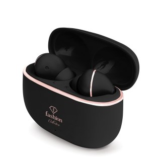 Słuchawki bezprzewodowe Fashion TV by BerlingerHaus FTV-0161 MATTE BLACK- ROSE GOLD