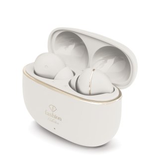 Słuchawki bezprzewodowe Fashion TV by BerlingerHaus FTV-0162 - Cream-Gold
