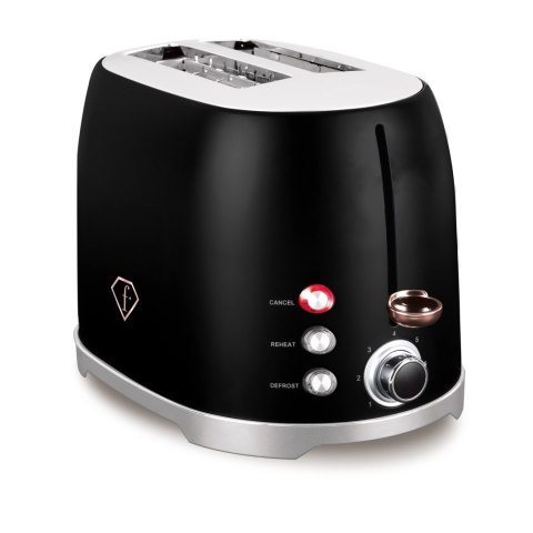 Toster Matte Black Fashion TV by BerlingerHaus FTV-0111