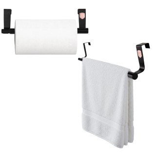 Wieszak na ściereczki | Ręcznik papierowy regulowany - BerlingerHaus BH-8821 Black Rose