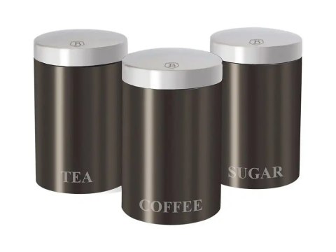 Zestaw 3 pojemników Berlinger Haus BH-1348 Carbon Edition