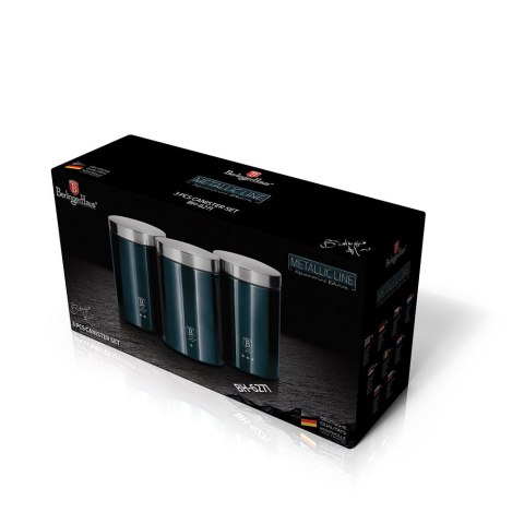 Zestaw 3 pojemników Berlinger Haus BH-6271 Aquamarine