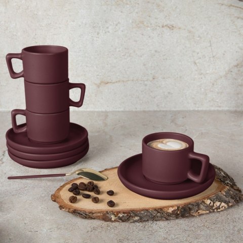 Zestaw filiżanek do espresso 4szt BerlingerHaus Leonardo BH-10017