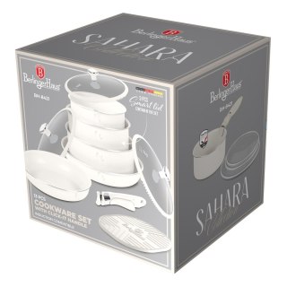 Zestaw garnków 13el. z odpinaną rączką BerlingerHaus Sahara Marble Collection BH-8421