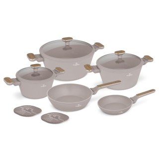 Zestaw garnków i patelni 10 el. BerlingerHaus BH-8343 Taupe Nordic