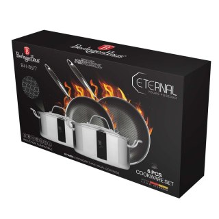 Zestaw garnków i patelni 6 el. Berlinger Haus Eternal Collection BH-8517