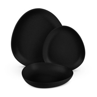 Zestaw obiadowy 18 el. BerlingerHaus Matte Black BH-10021