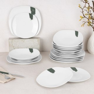 Zestaw obiadowy 18 el. BerlingerHaus Matte Green BH-10205