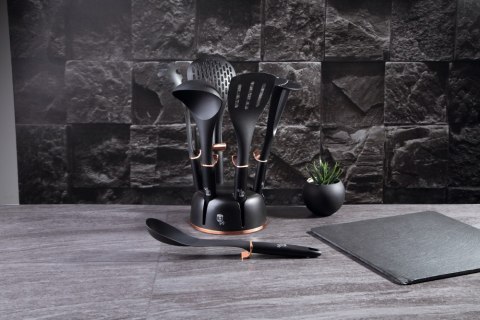 Zestaw przyborów kuchennych ze stojakiem BerlingerHaus BH-6209 Black Rose