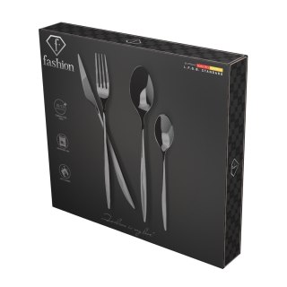 Zestaw sztućców 24 szt. FashionTV FTV-0081 Mirror Silver