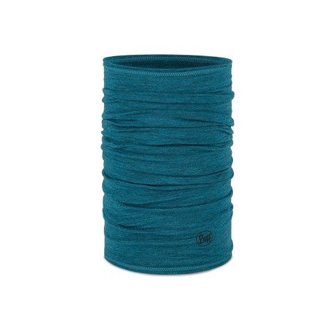 Bandana BUFF MERINO LIGHTWEIGHT SOLID SOLID TEAL