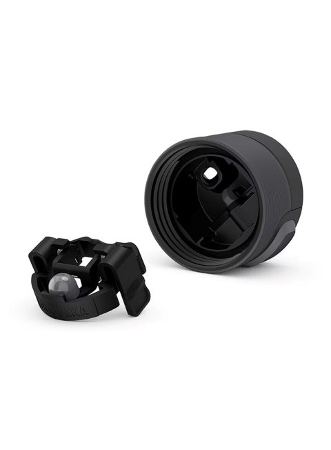 Nakrętka 3w1 do kubka Kambukka Etna 3in1, BlackSteel/Black