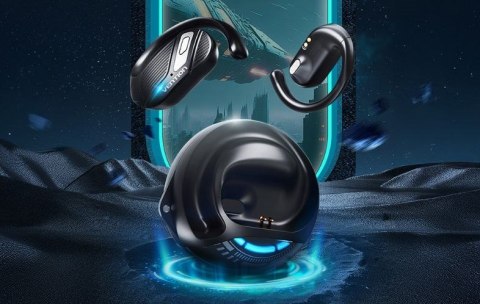 Słuchawki bezprzewodowe Vention OpenBeat z otwartą konstrukcją BT 5.4 czarne