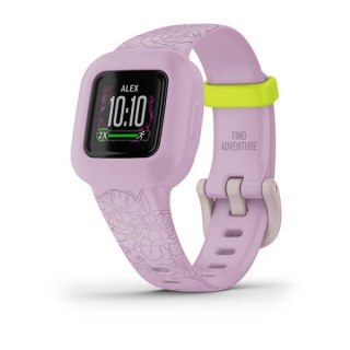 Opaska sportowa dziecięca Garmin Vivofit Jr.3 Lilac Floral