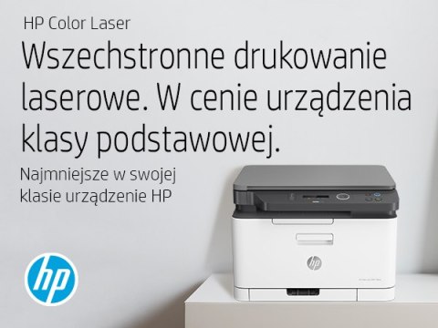 Urządzenie wielofunkcyjne HP Color Laser MFP 178nw 4ZB96A (laserowe, laserowe kolor; A4; Skaner płaski) (WYPRZEDAŻ)