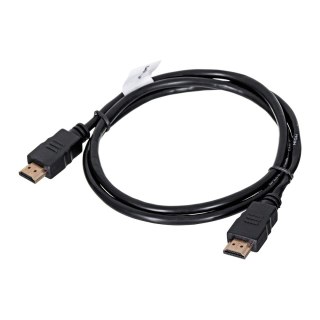 Kabel Lanberg CCS CA-HDMI-11CC-0010-BK (HDMI M - HDMI M; 1m; kolor czarny)
