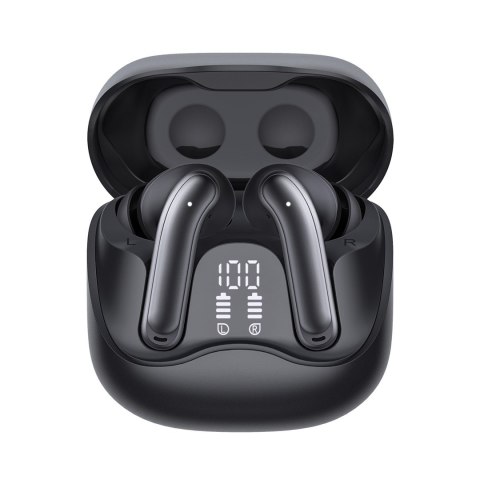 AUDIOCORE SŁUCHAWKI BEZPRZEWODOWE, HYBRYDOWE ANC, ENC, 6 MIKROFONÓW, ETUI ŁADUJĄCE, TUYA AC591