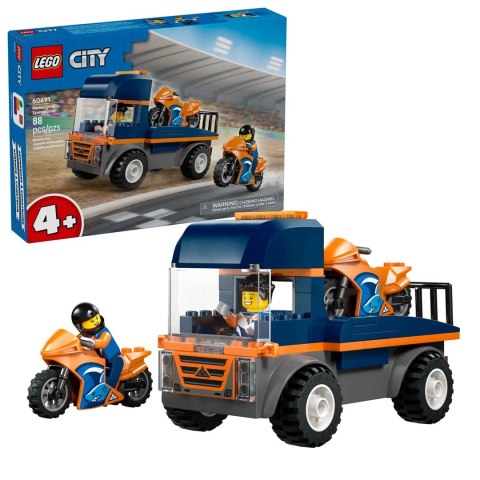 LEGO City 60491 Transporter motocykli