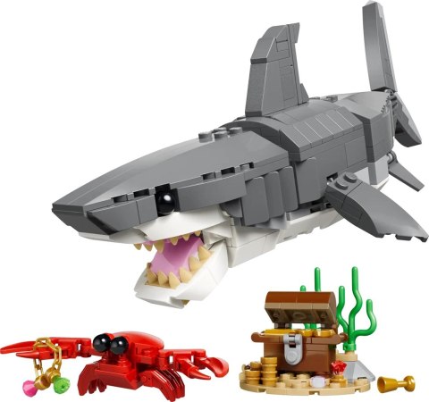 LEGO Creator 31381 Groźny rekin ze skrzynią skarbów