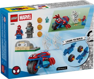 LEGO Marvel Spiderman 11206 Spidey na motocyklu vs. Rhino
