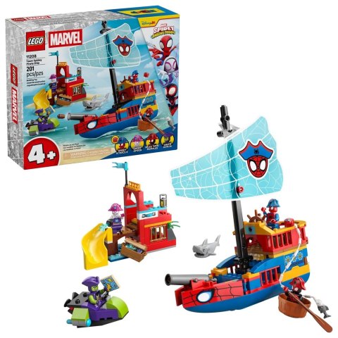 LEGO Marvel Spiderman 11208 Piracki statek drużyny Spider-Mana