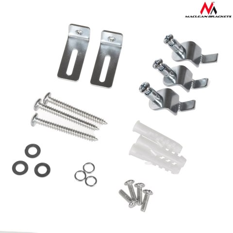 Uchwyt sufitowy do projektora Maclean MC-517 (80 mm - 980 mm; 10 kg; kolor srebrny)