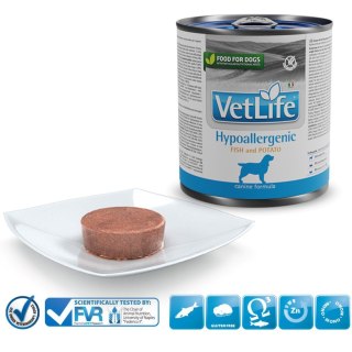 FARMINA Vet Life Hypoallergenic Fish & Potato Canine - mokra karma dla psa - 300g
