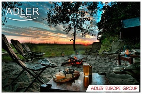 Pralka turystyczna Adler AD 8051 (1000 obr/min; 3 kg; 370 mm; kolor niebieski) (WYPRZEDAŻ)