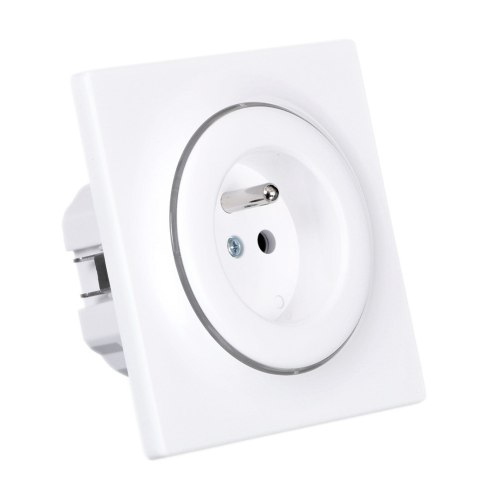 Inteligentne gniazdko FIBARO Walli Outlet Type E, białe (FGWOE-011)