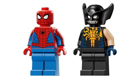 LEGO Marvel Super Heroes 76336 Wolverine jako Venom i samochód Spider-Mana