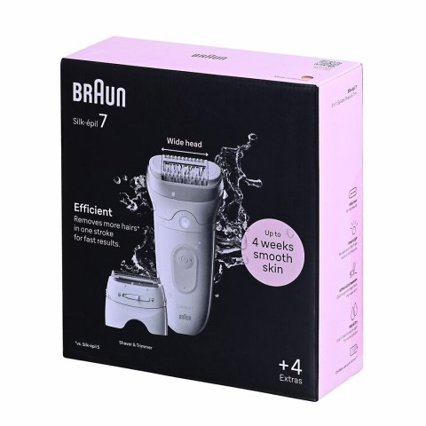 Depilator white SE7-041 Braun