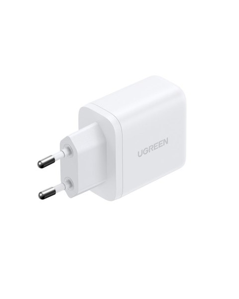 Ładowarka sieciowa Ugreen X227 20W GaN 1x USB-A 1x USB-C - biała