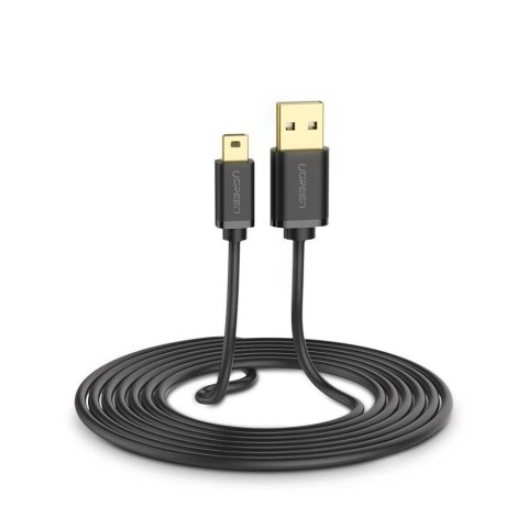 Ugreen kabel USB - mini USB US132 1m (czarny)