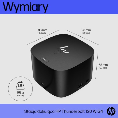 Stacja dokujaca HP Thunderbolt Dock G4 USB-C 120W (WYPRZEDAŻ)