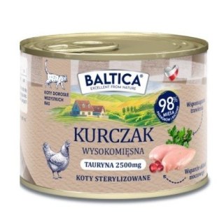 BALTICA SMAKI REGIONÓW Kot dorosły Kurczak 185g 185g