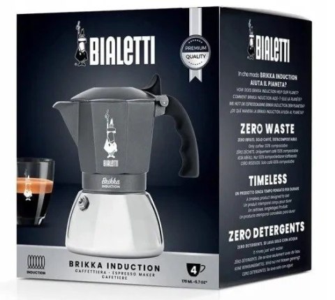 Bialetti kawiarka Brikka Induction 4tz