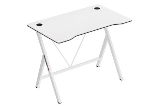 Biurko gamingowe Huzaro Hero 1.4 White (WYPRZEDAŻ)