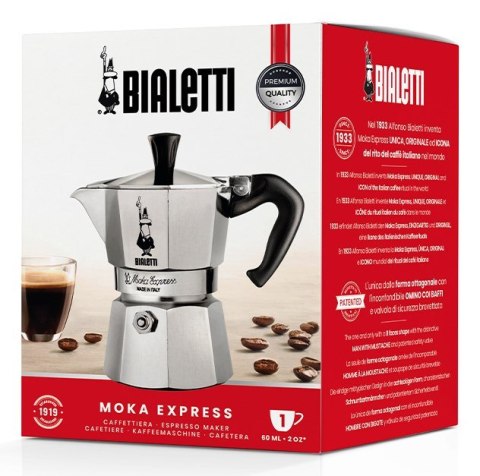 Kawiarka BIALETTI Moka Express (kolor srebrny)