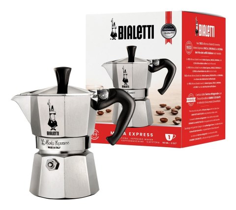 Kawiarka BIALETTI Moka Express (kolor srebrny)