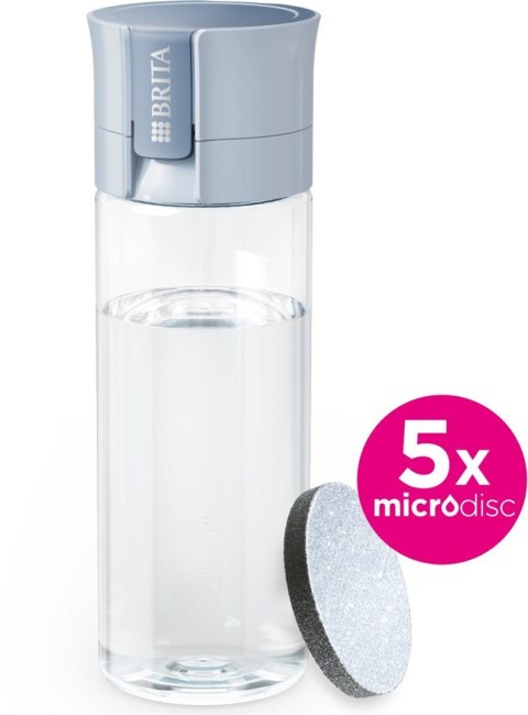 Butelka filtrująca Brita Vital + 5 filtrów MicroDisc (pastelowy błękit)