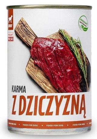 Tuf Tuf Puszka mielonka z dziczyzną 800g