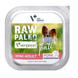 VetExpert Raw Paleo PORK Pate Mini Adult 150g